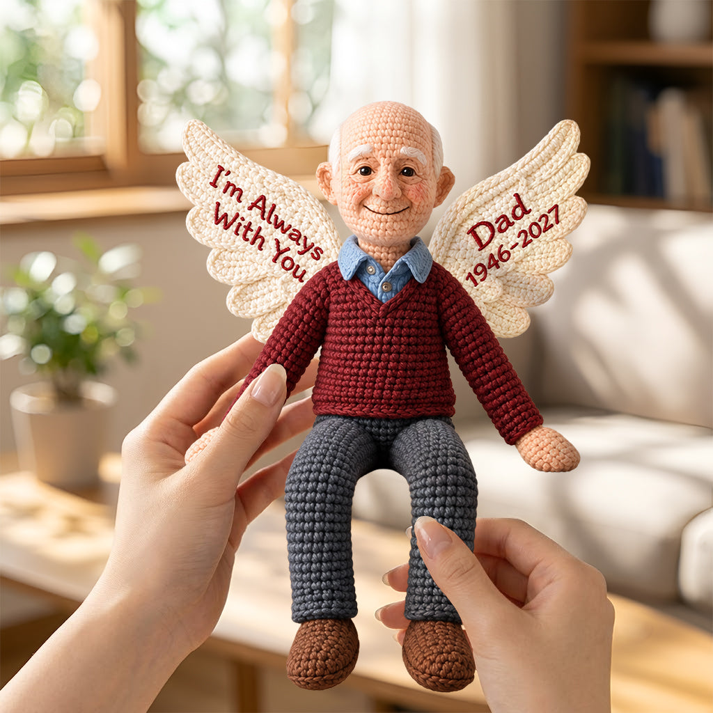I'm Always With You - Personalized Memorial Posable Plush Doll