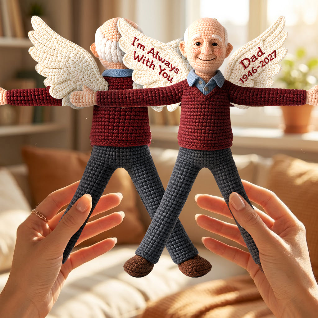 I'm Always With You - Personalized Memorial Posable Plush Doll