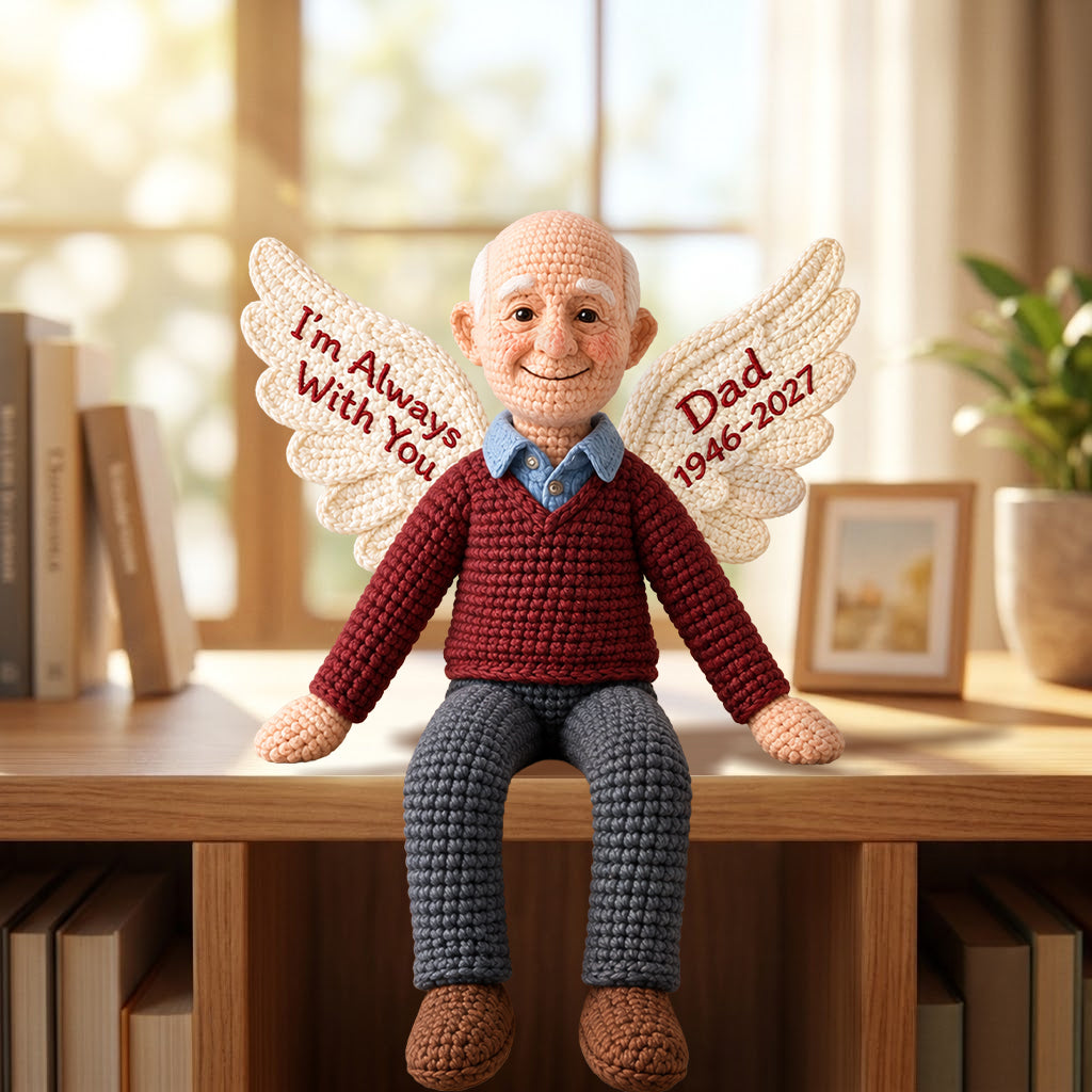 I'm Always With You - Personalized Memorial Posable Plush Doll