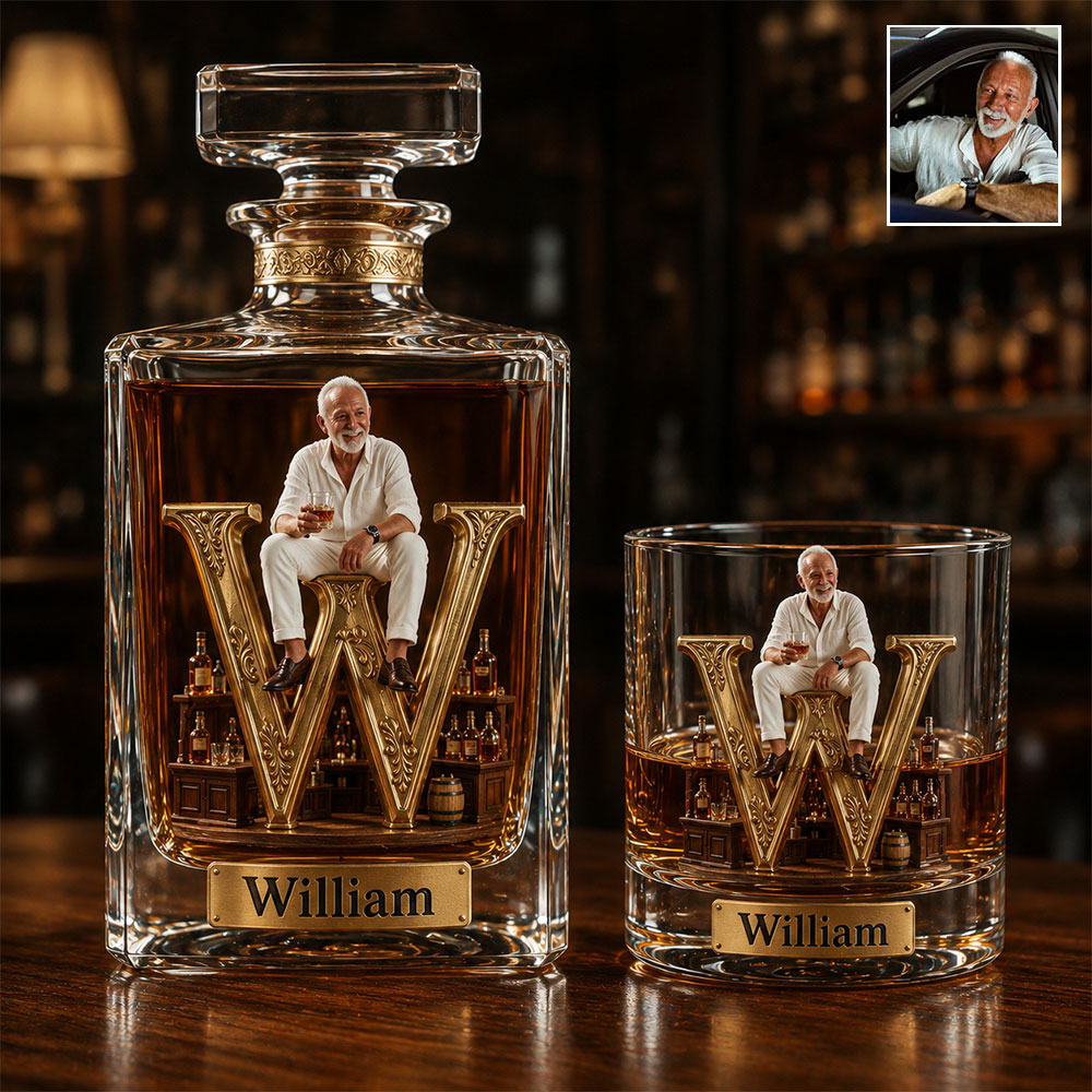 Personalisierbares Whiskyglas für Whiskey- und Bourbon-Liebhaber