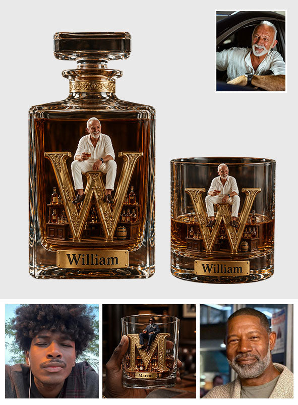 Personalisierbares Whiskyglas für Whiskey- und Bourbon-Liebhaber