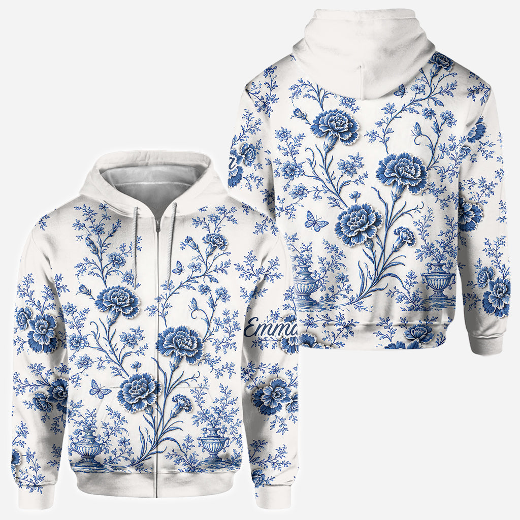 Birth Flower - Personalized Self Love All Over Shirt