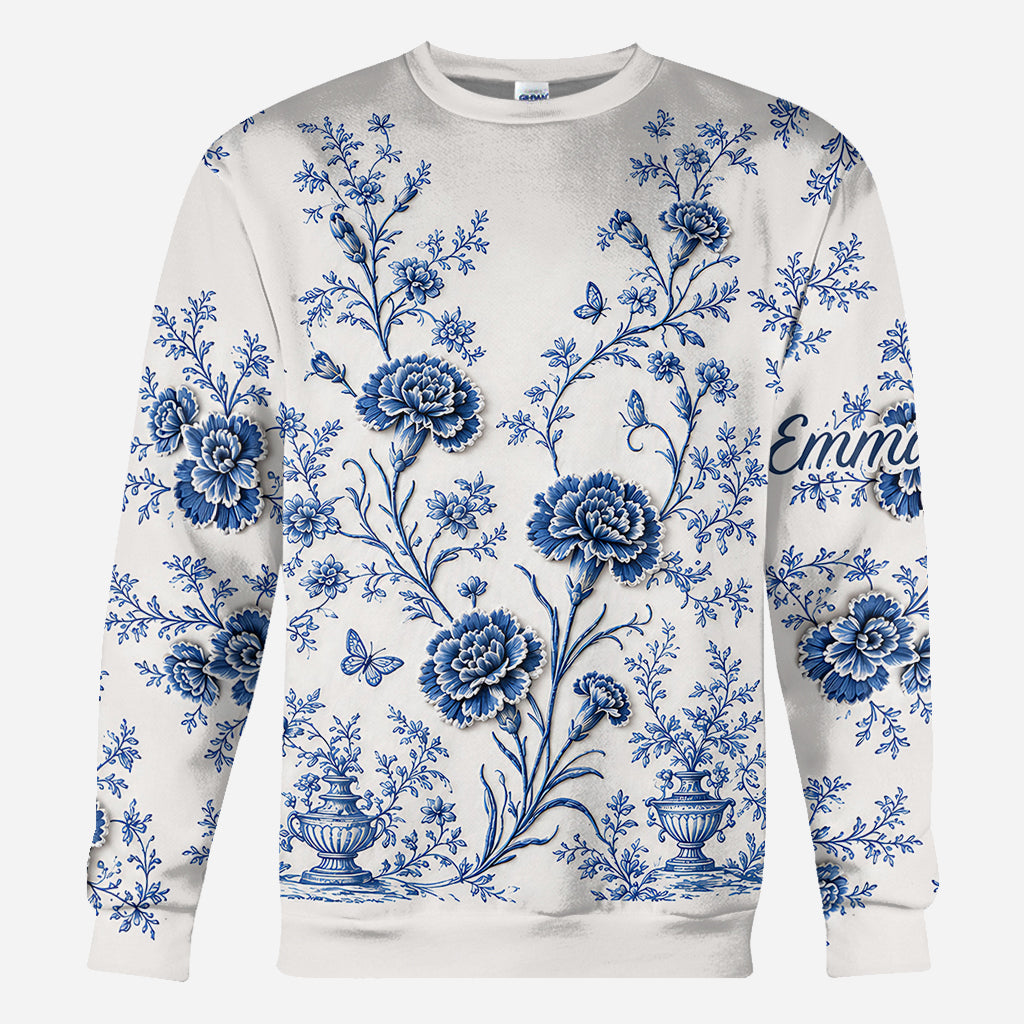 Birth Flower - Personalized Self Love All Over Shirt
