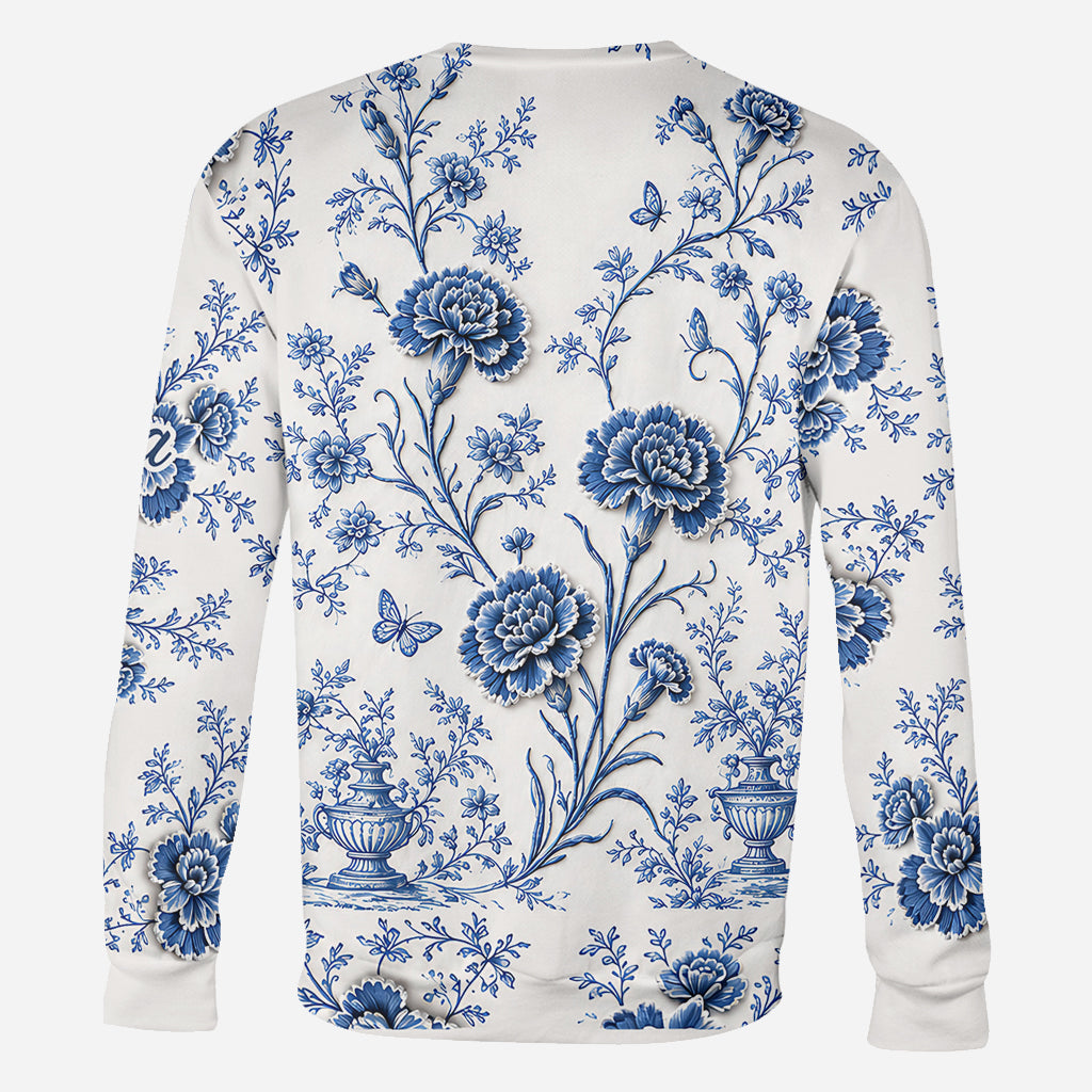 Birth Flower - Personalized Self Love All Over Shirt