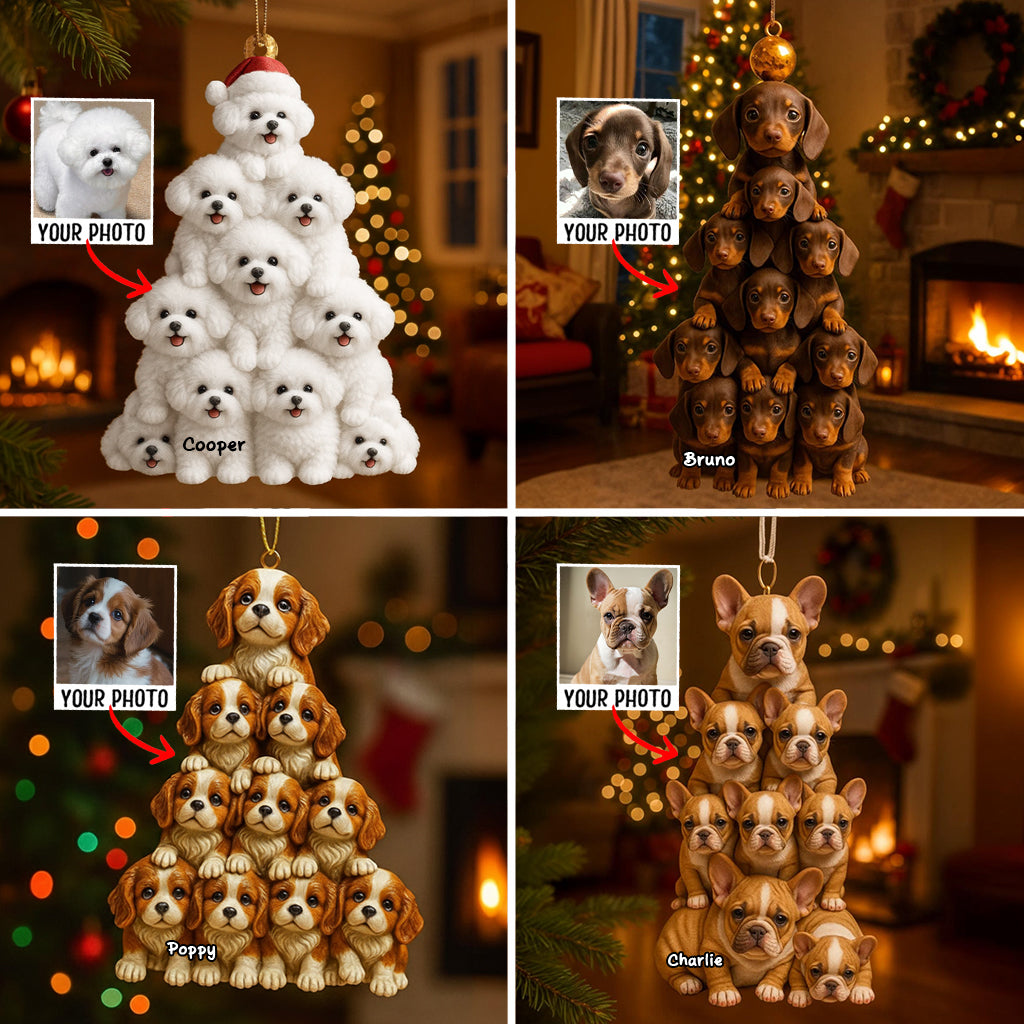 Weihnachtshund – Personalisierter Hundeschmuck