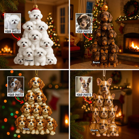 Weihnachtshund – Personalisierter Hundeschmuck