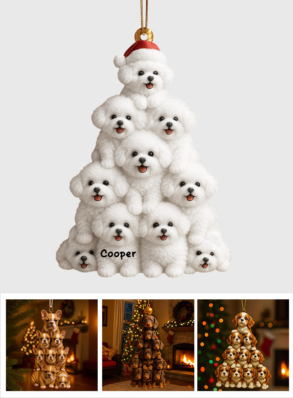 Weihnachtshund – Personalisierter Hundeschmuck