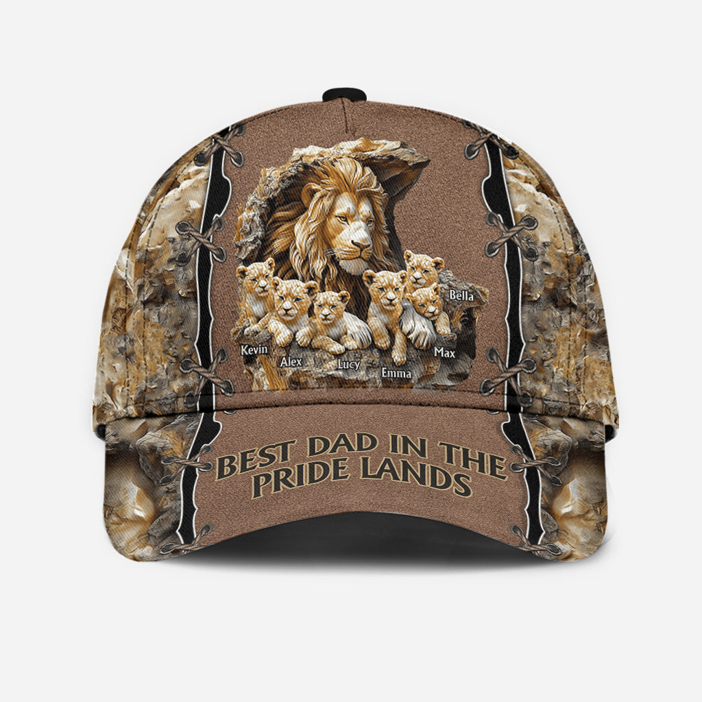 Papa Lion - Personalized Father Classic Cap