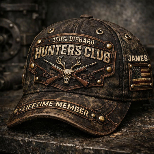 Old Hunter Club - Personalized Hunting Classic Cap