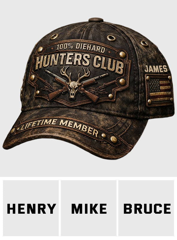 Old Hunter Club - Personalized Hunting Classic Cap