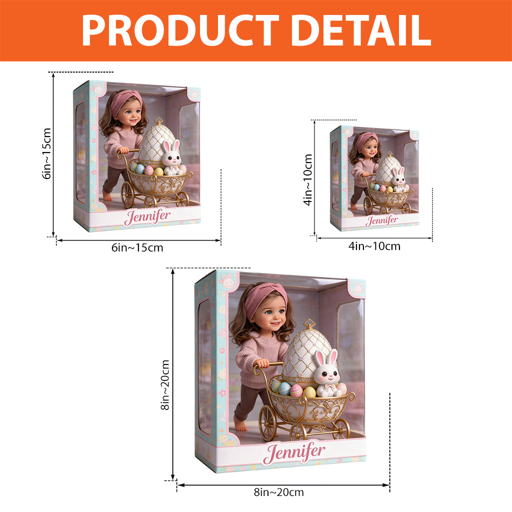 Custom Any Photo Best Easter Gift - Personalized Kid Custom Shaped Acrylic Plaque