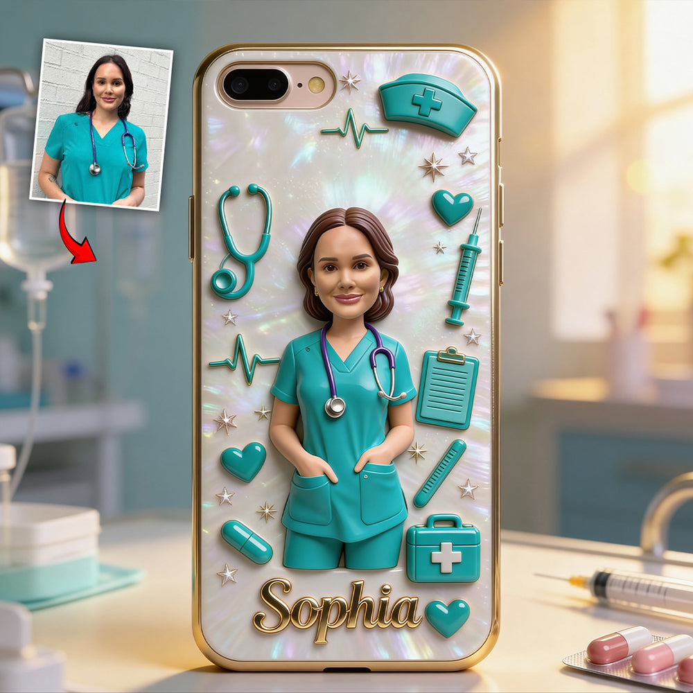 Medical Nurse - Personalized Nurse Full Print Phone Case