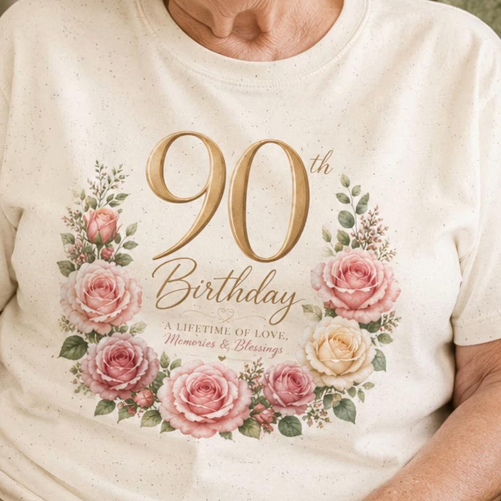 Geburtstagsgeschenk - Personalisiertes Geburtstags-T-Shirt und Hoodie
