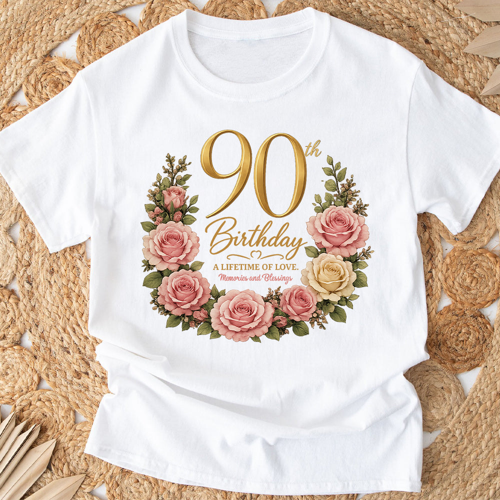 Geburtstagsgeschenk - Personalisiertes Geburtstags-T-Shirt und Hoodie