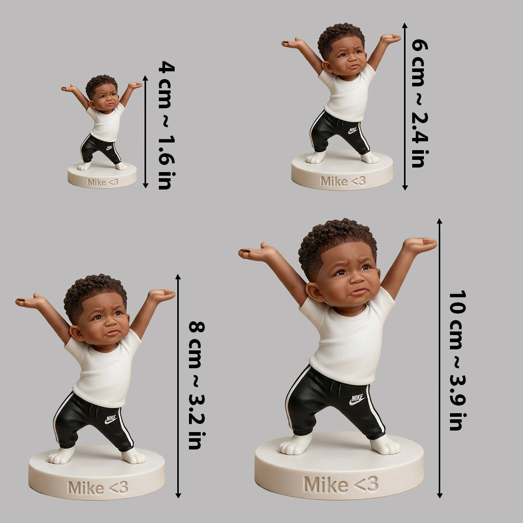 Niedlicher Stift/ Bluetooth Kopfhörer Halter Schreibtisch Zubehör für Eltern - Personalisierte Kinder Premium 3D Figur