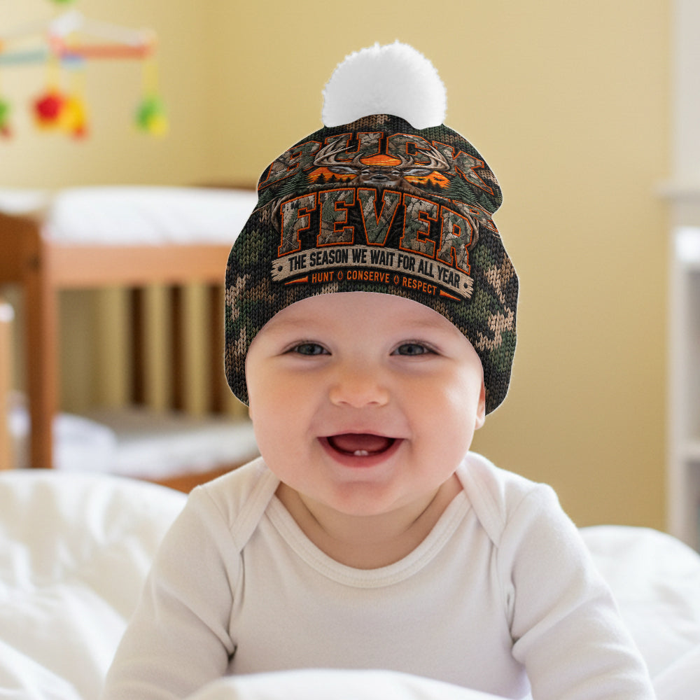 Buck Fever - Personalized Hunting Beanie Hat