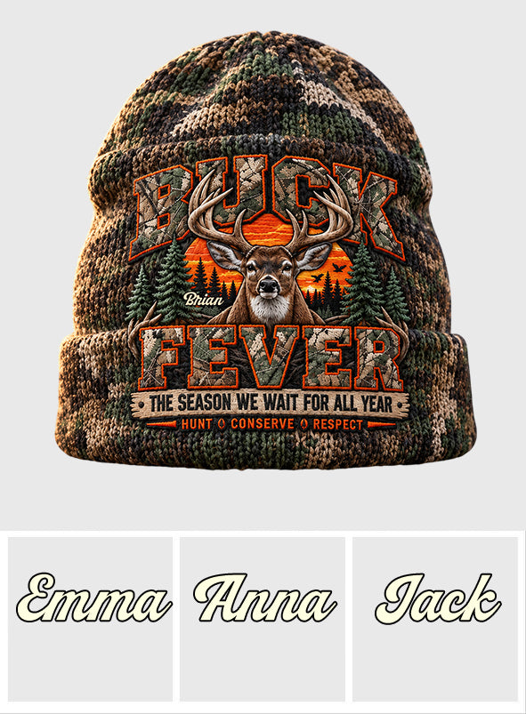 Buck Fever - Personalized Hunting Beanie Hat
