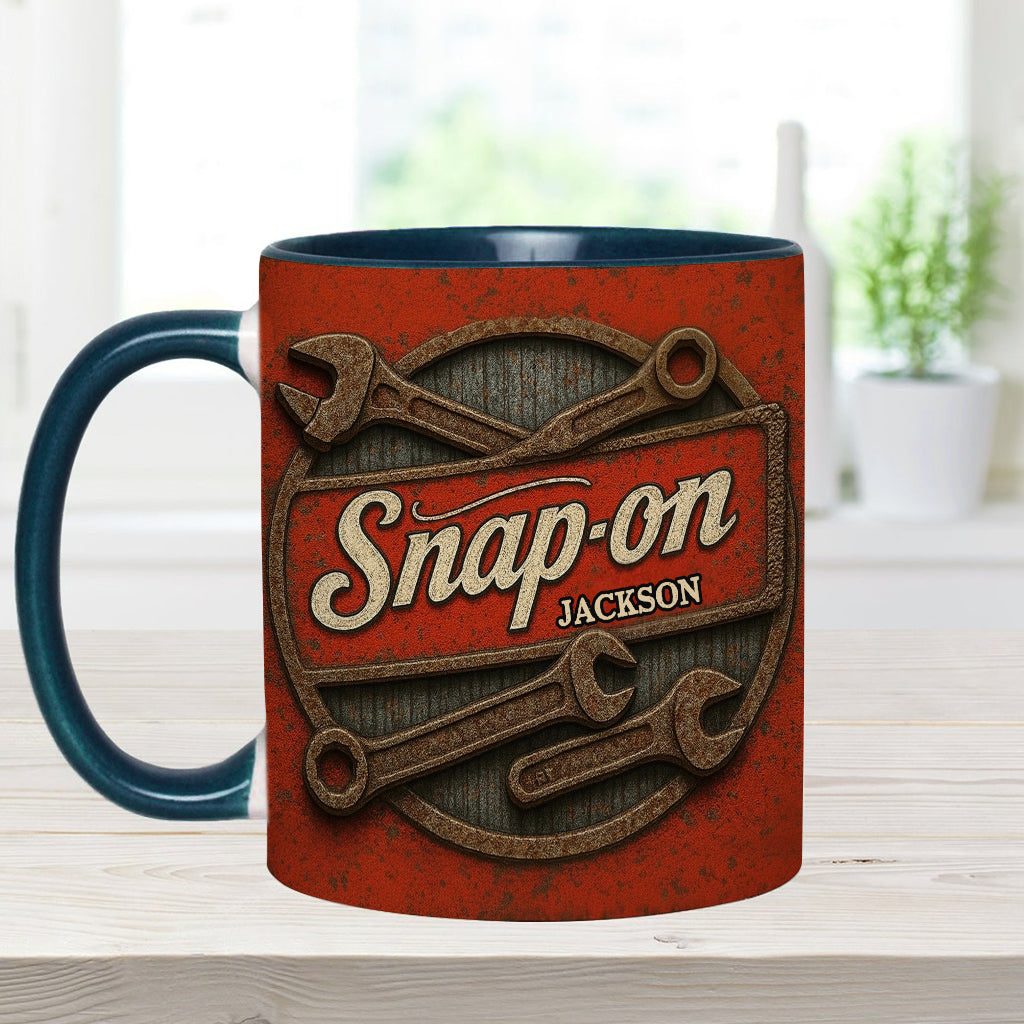 Snap-On - Personalized Mechanic Accent Mug