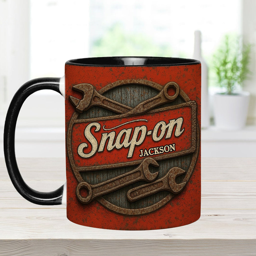 Snap-On - Personalized Mechanic Accent Mug