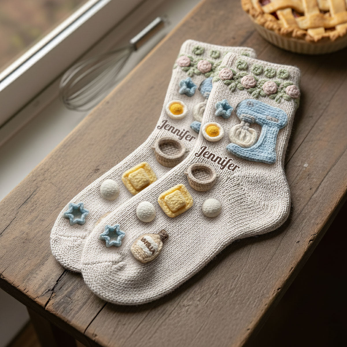Love Baking - Personalized Baking Socks