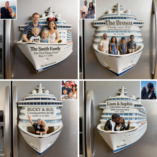 Cruise Memory - Personalized Cruising Magnet