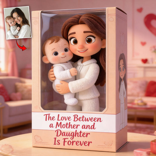 I Love You - Personalized Mother Custom Shaped Acrylic Plaque