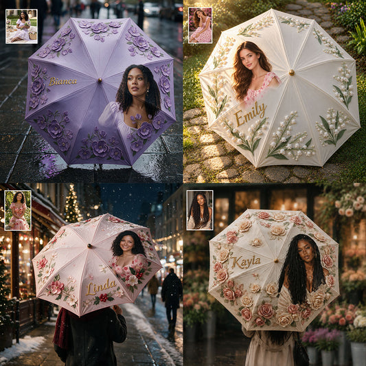 Custom From Any Photo - Personalized Self Love Umbrella