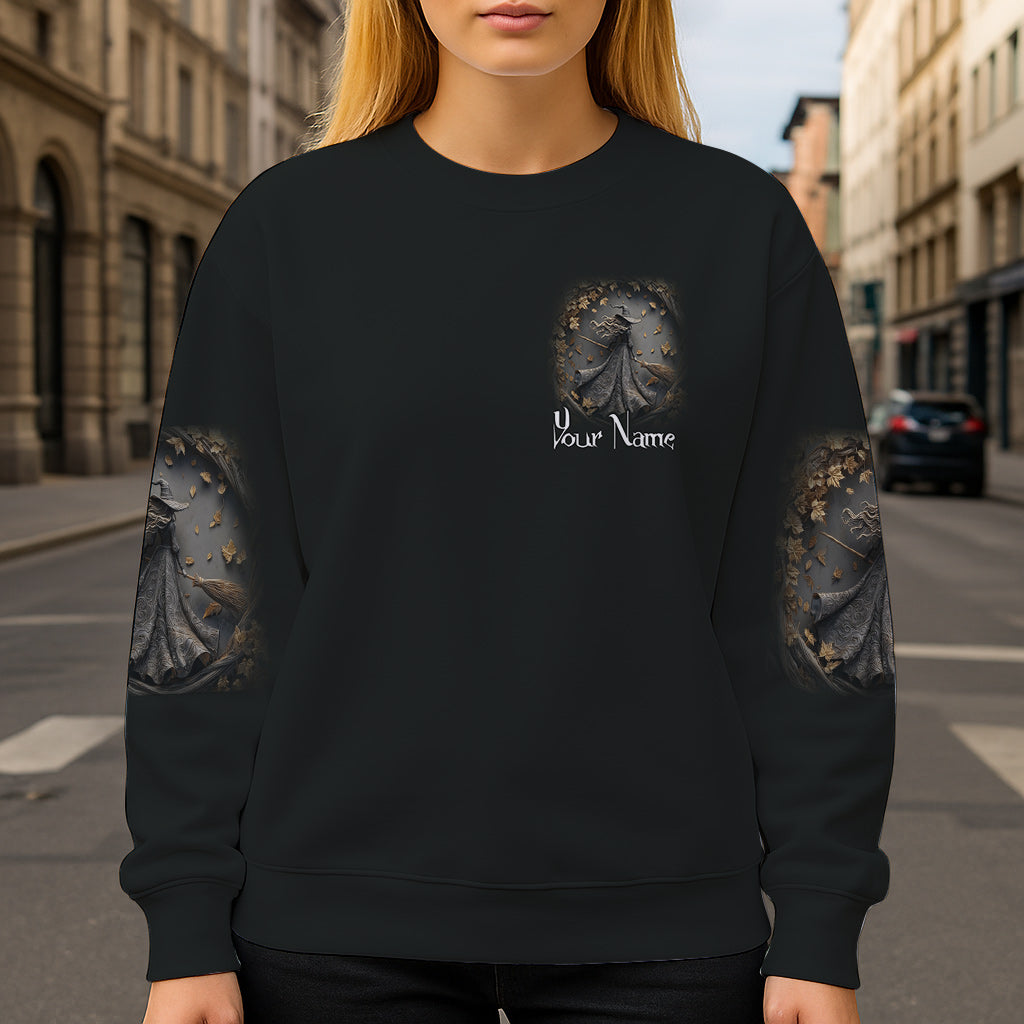 Schwarze Hexe – Personalisiertes Hexen-Shirt