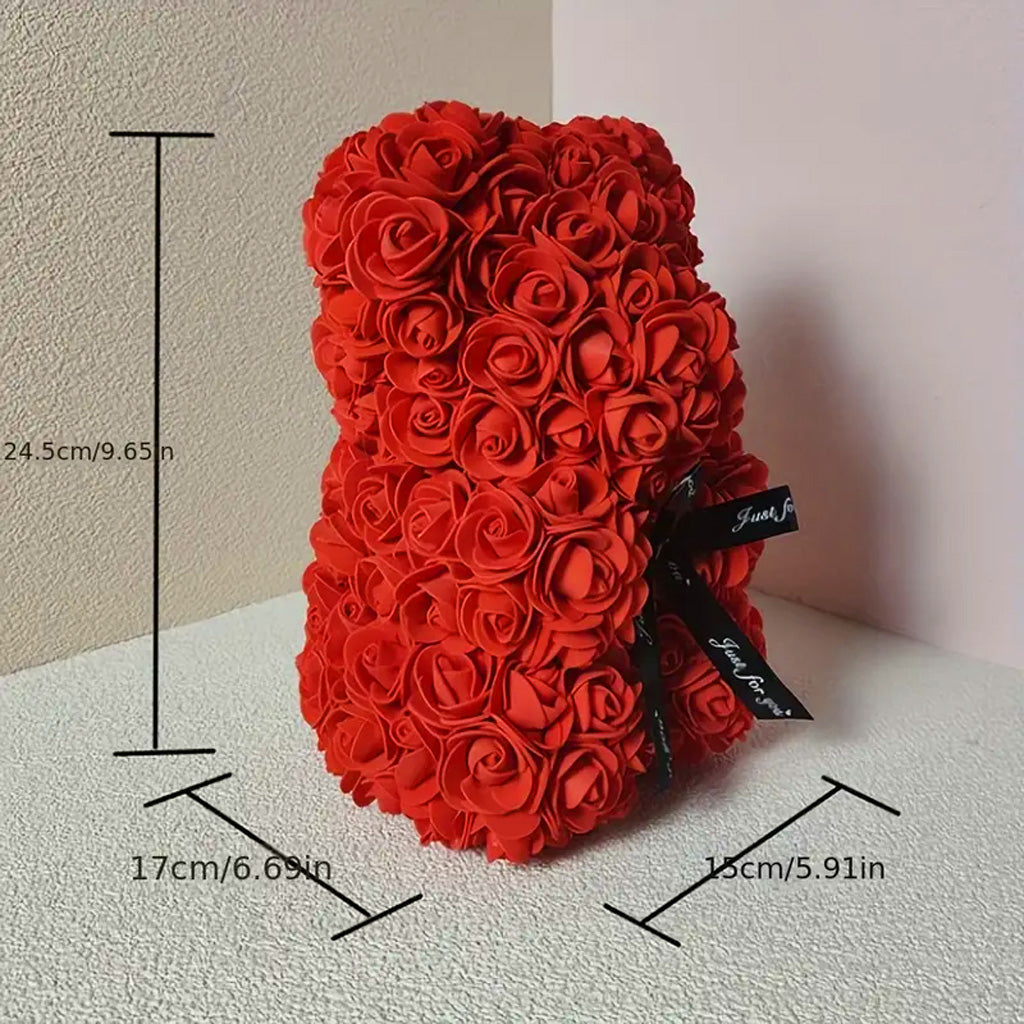 Künstliche Rosenblüten Bär