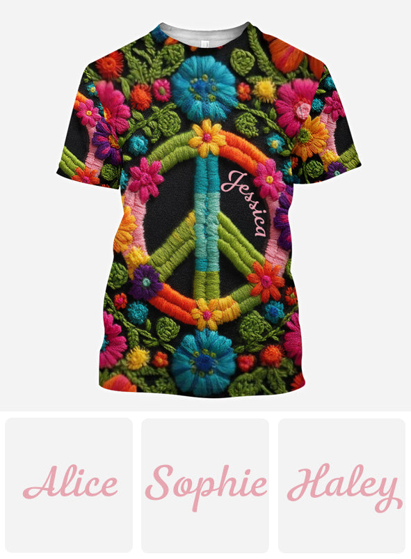 Hippie Soul – Personalisiertes Hippie-Shirt