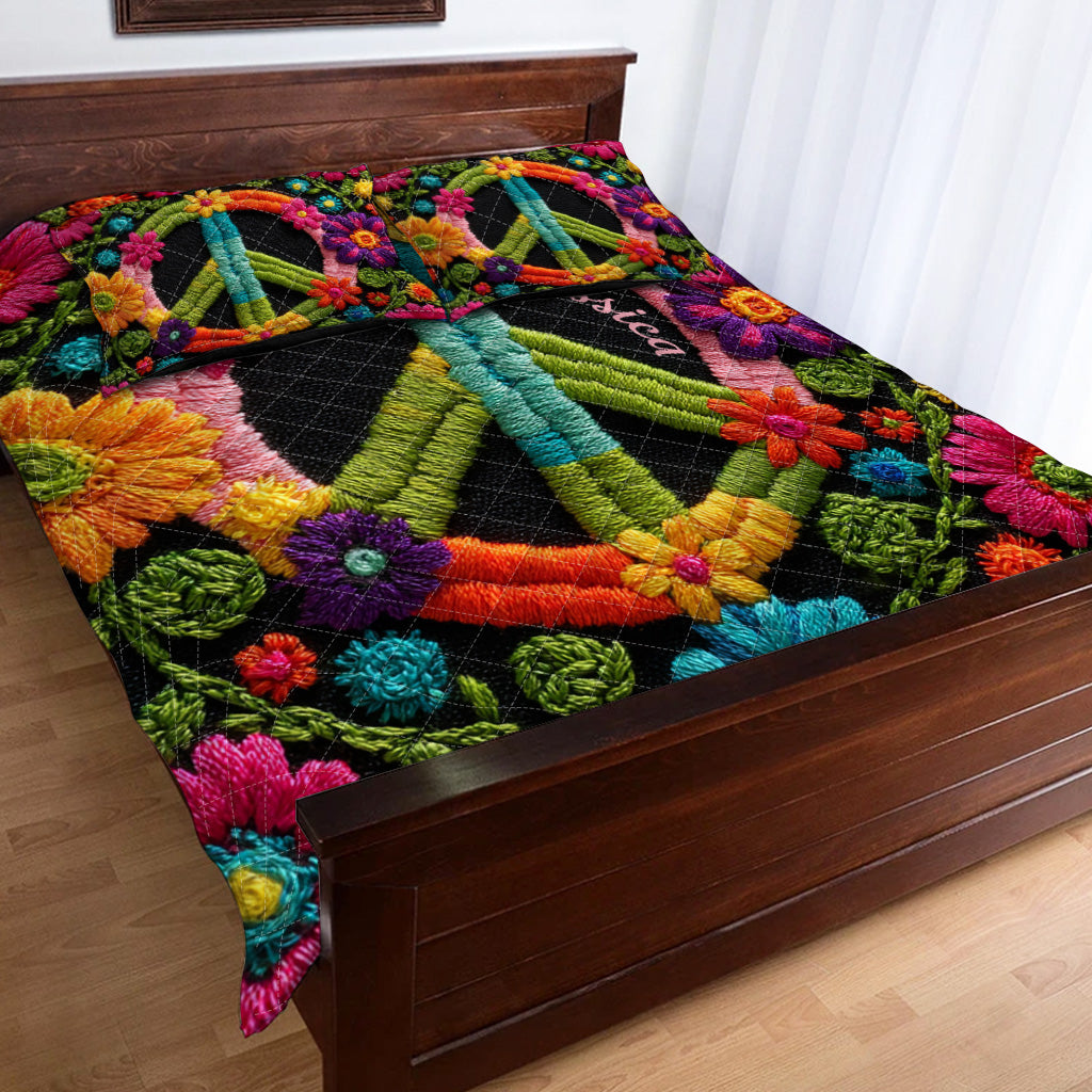 Hippie Soul – Personalisiertes Hippie-Bettdecken-Set