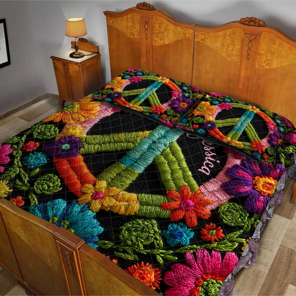 Hippie Soul – Personalisiertes Hippie-Bettdecken-Set