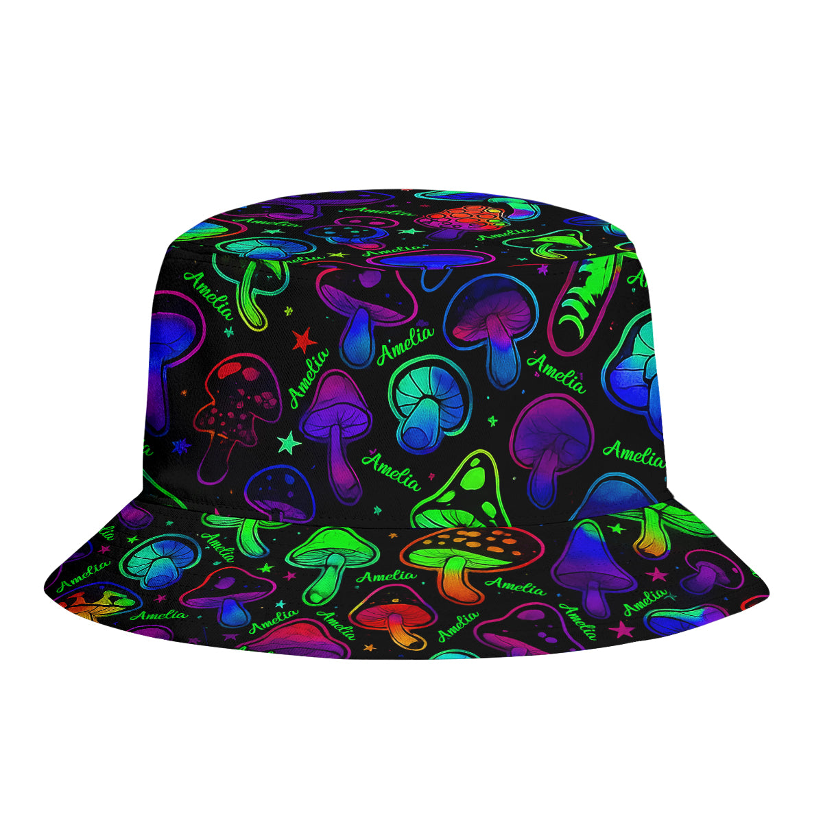 Geeignet für Ausflüge - Personalisierter Hippie-Bucket-Hat