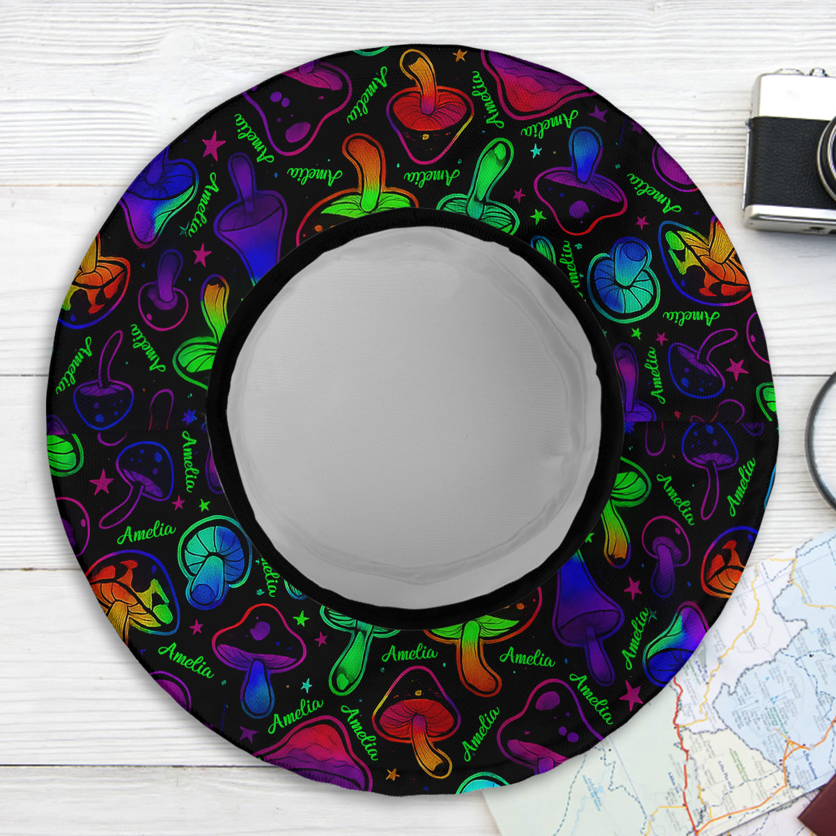 Geeignet für Ausflüge - Personalisierter Hippie-Bucket-Hat