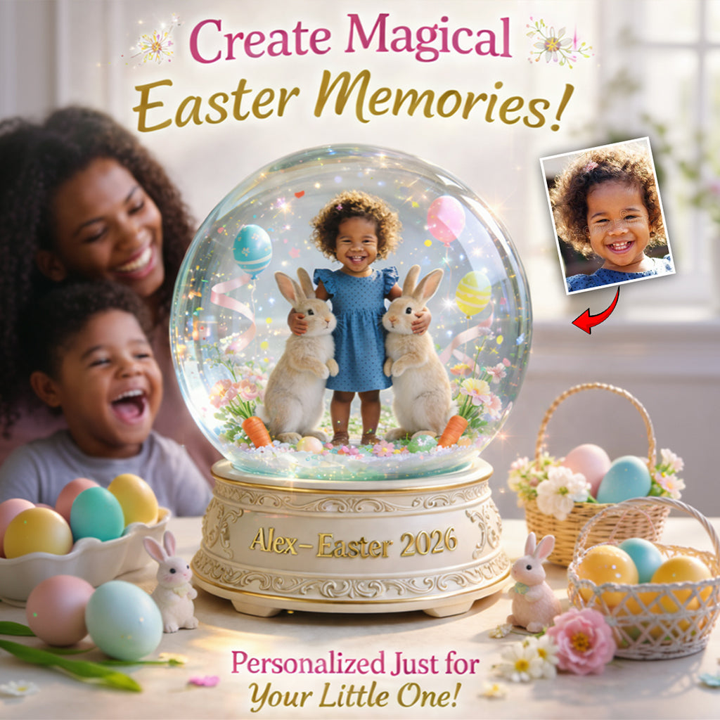 Easter Day Decoration - Personalized Kid Custom Shaped Acrylic Plaque