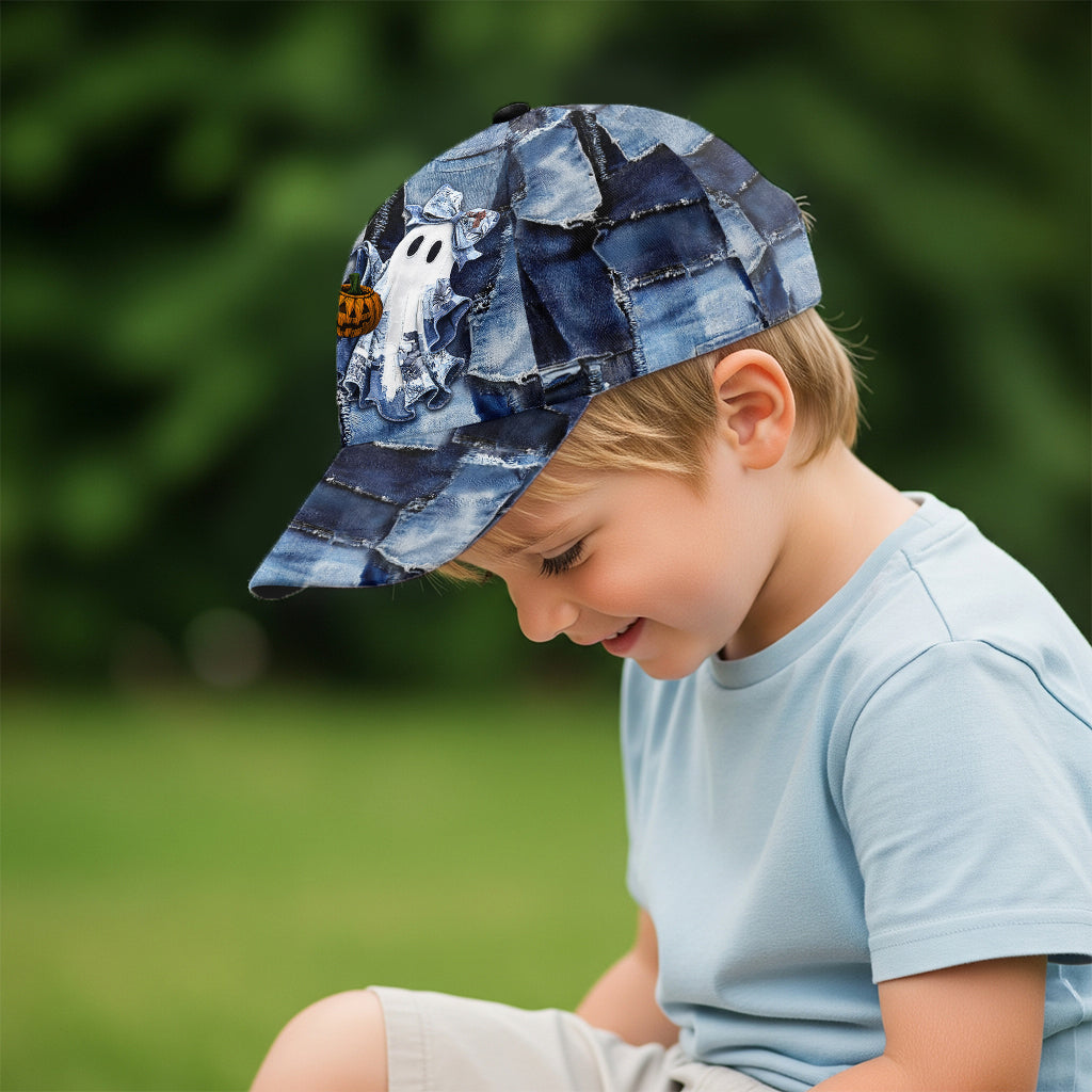 Kokette Halloween-Geist-Mütze – Personalisierte klassische Halloween-Mütze
