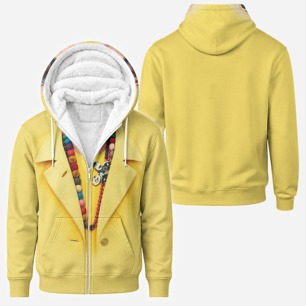 Lustige Geburtstagsfeier - Personalisierter Hoodie mit vollem Reißverschluss