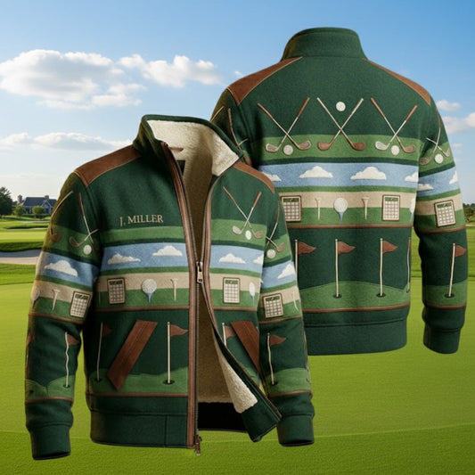 Lieben Sie Golf? – Personalisierte Golf-Zip-Jacke