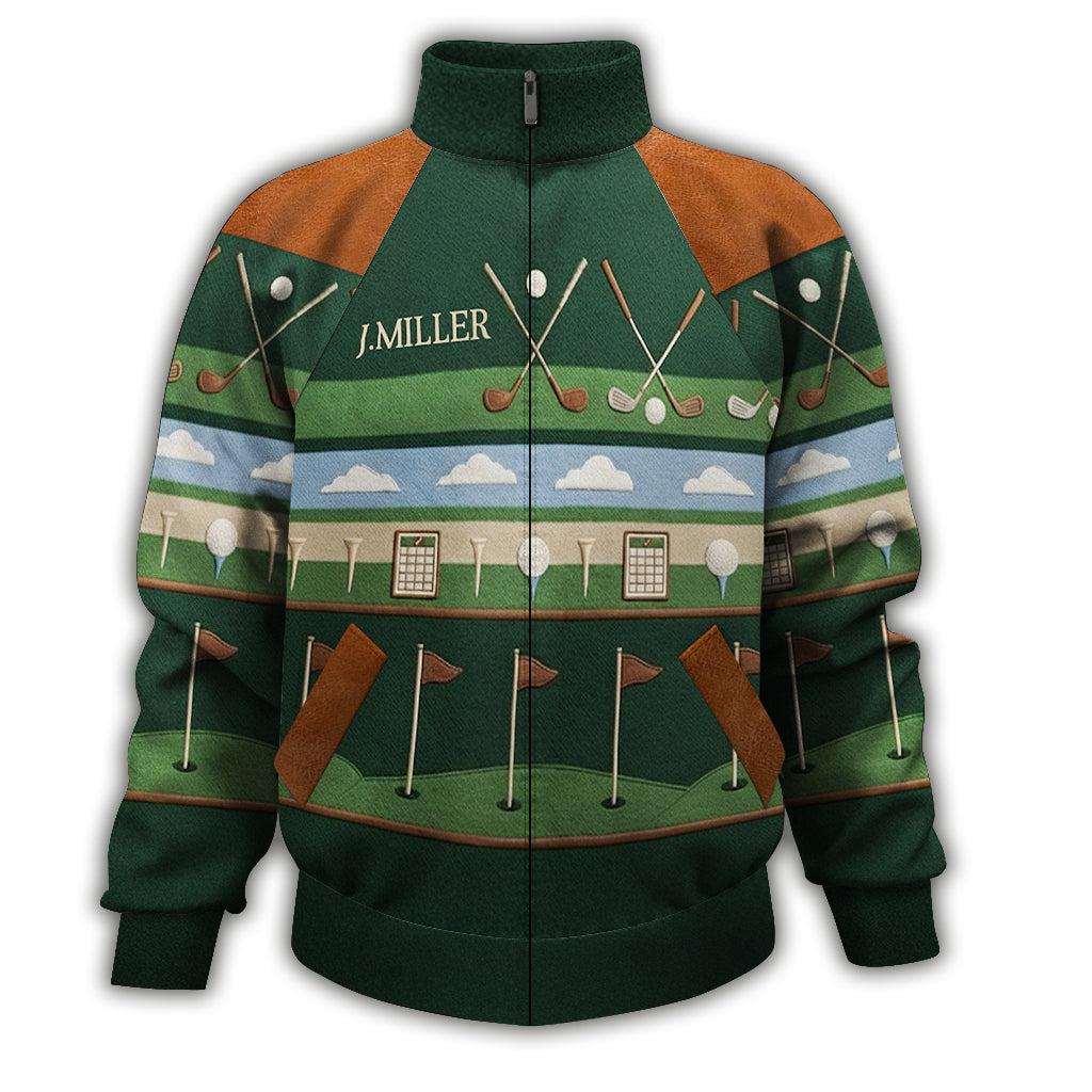 Lieben Sie Golf? – Personalisierte Golf-Zip-Jacke