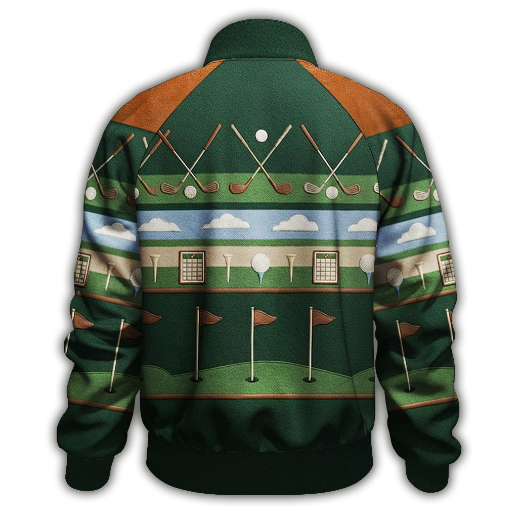 Lieben Sie Golf? – Personalisierte Golf-Zip-Jacke