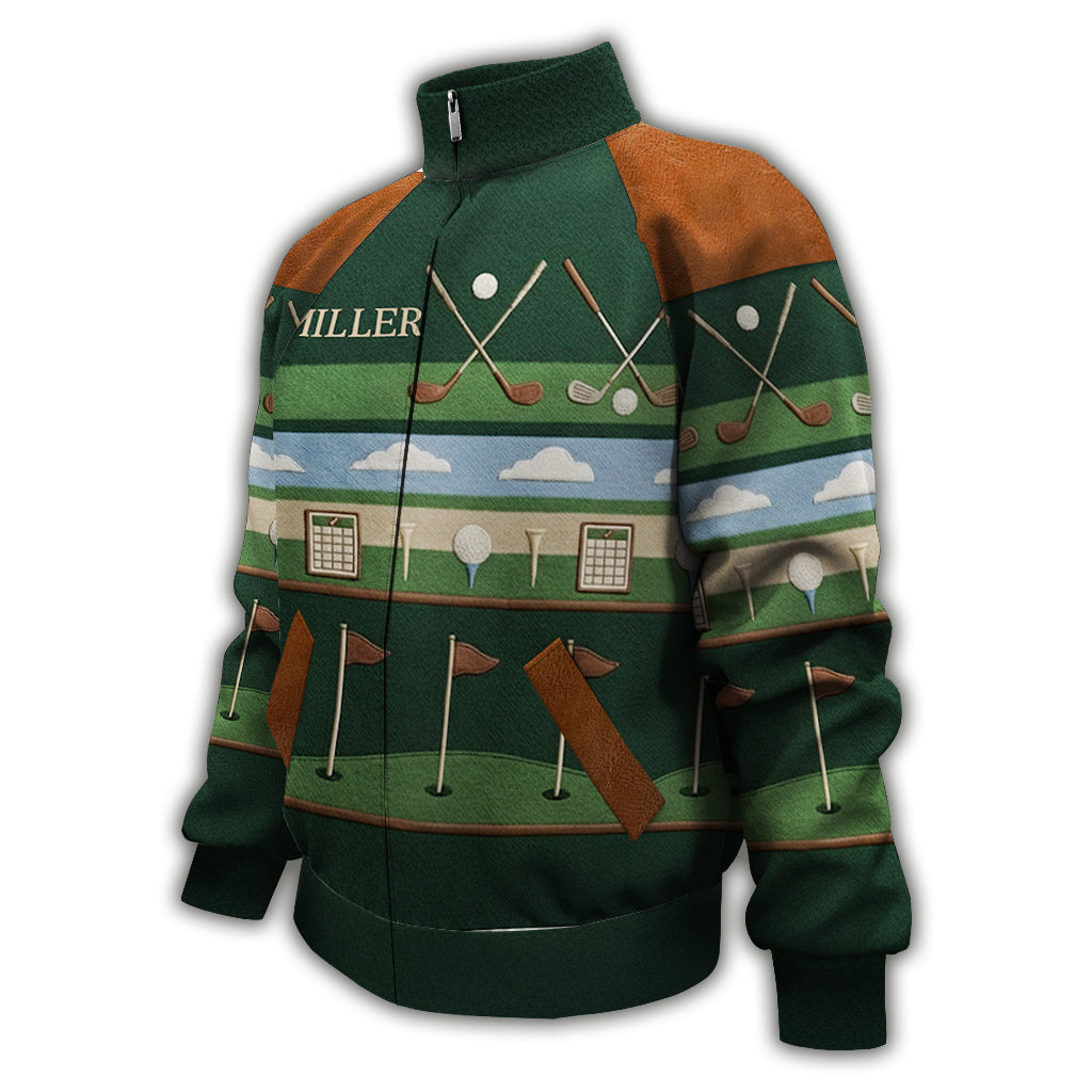 Lieben Sie Golf? – Personalisierte Golf-Zip-Jacke