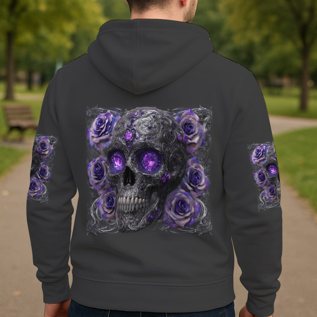 Glitzernder Totenkopf – Personalisiertes Totenkopf-Shirt