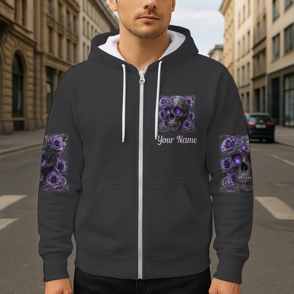 Glitzernder Totenkopf – Personalisiertes Totenkopf-Shirt