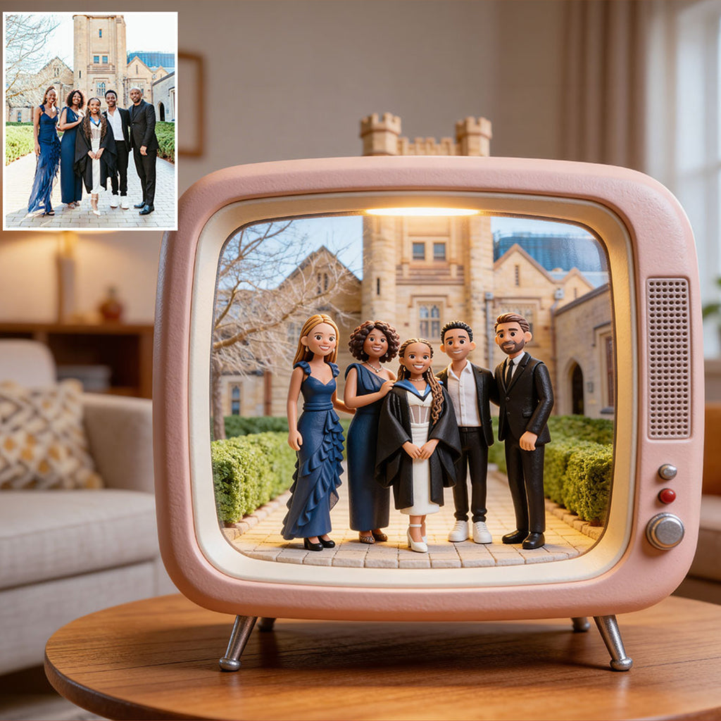 Unser Lieblingsmoment – ​​Personalisierte Acrylplakette in individueller Familienform