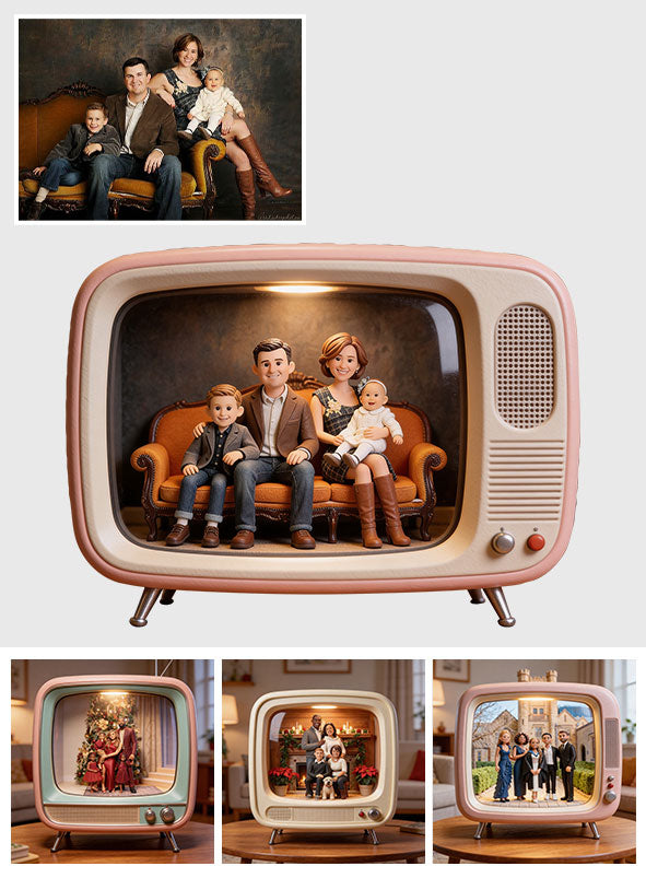 Unser Lieblingsmoment – ​​Personalisierte Acrylplakette in individueller Familienform