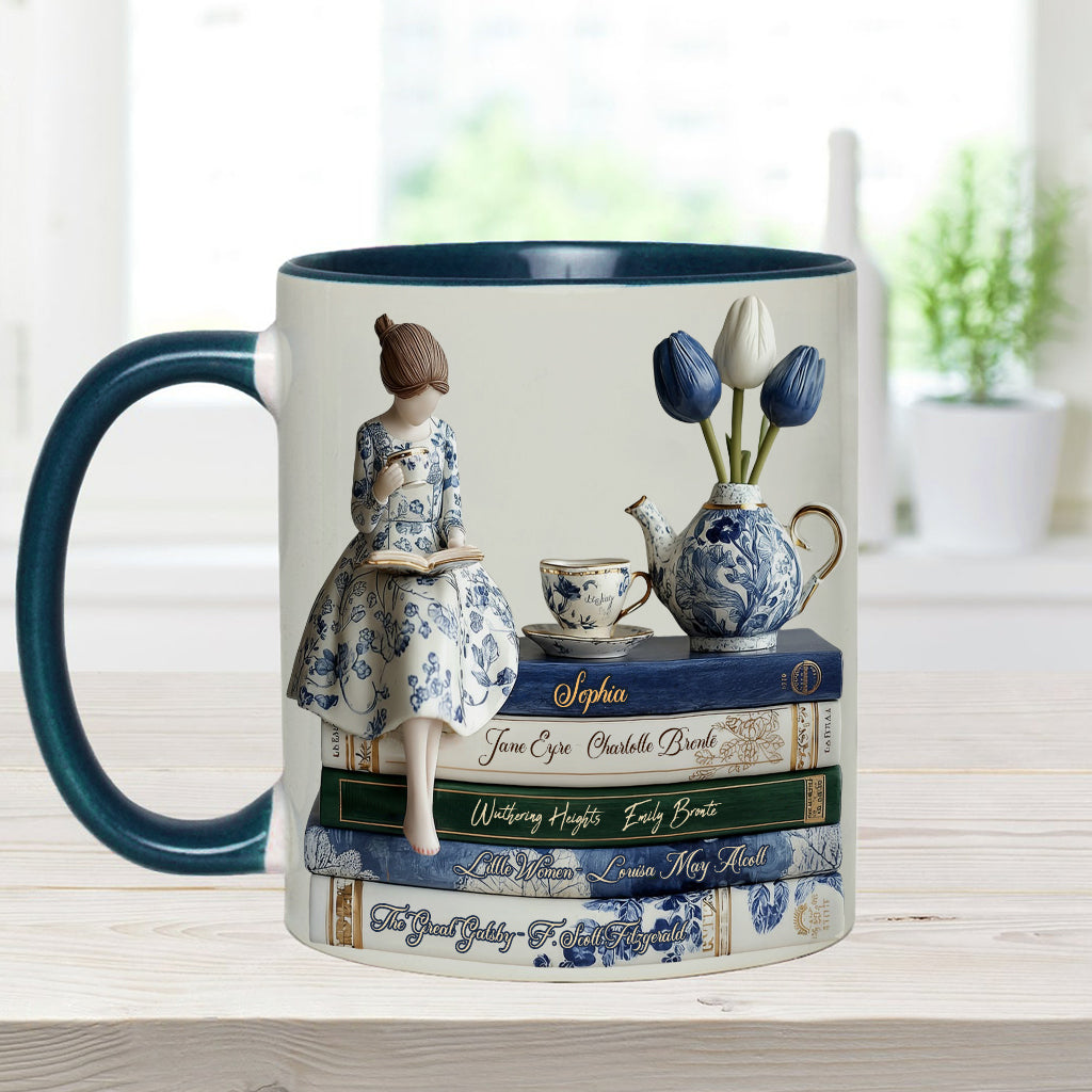 Love Books - Personalized Book Accent Mug