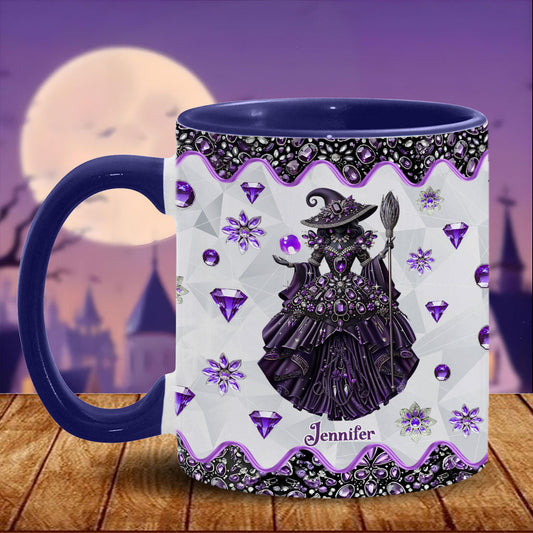 Wunderschöne Hexe – Personalisierte Tasse mit Hexenmotiv
