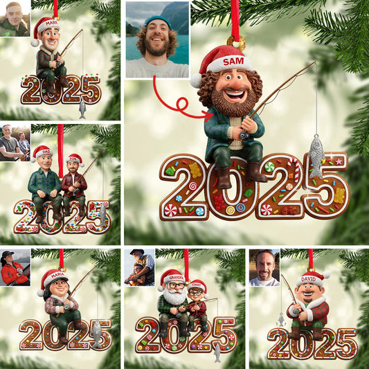 Geschenk für Angler-Maskottchen – Personalisierter Angelschmuck