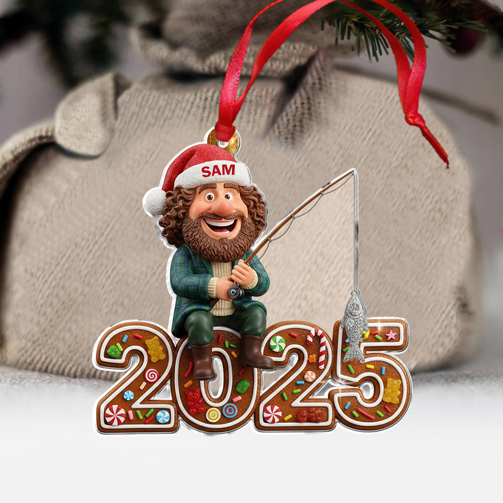 Geschenk für Angler-Maskottchen – Personalisierter Angelschmuck