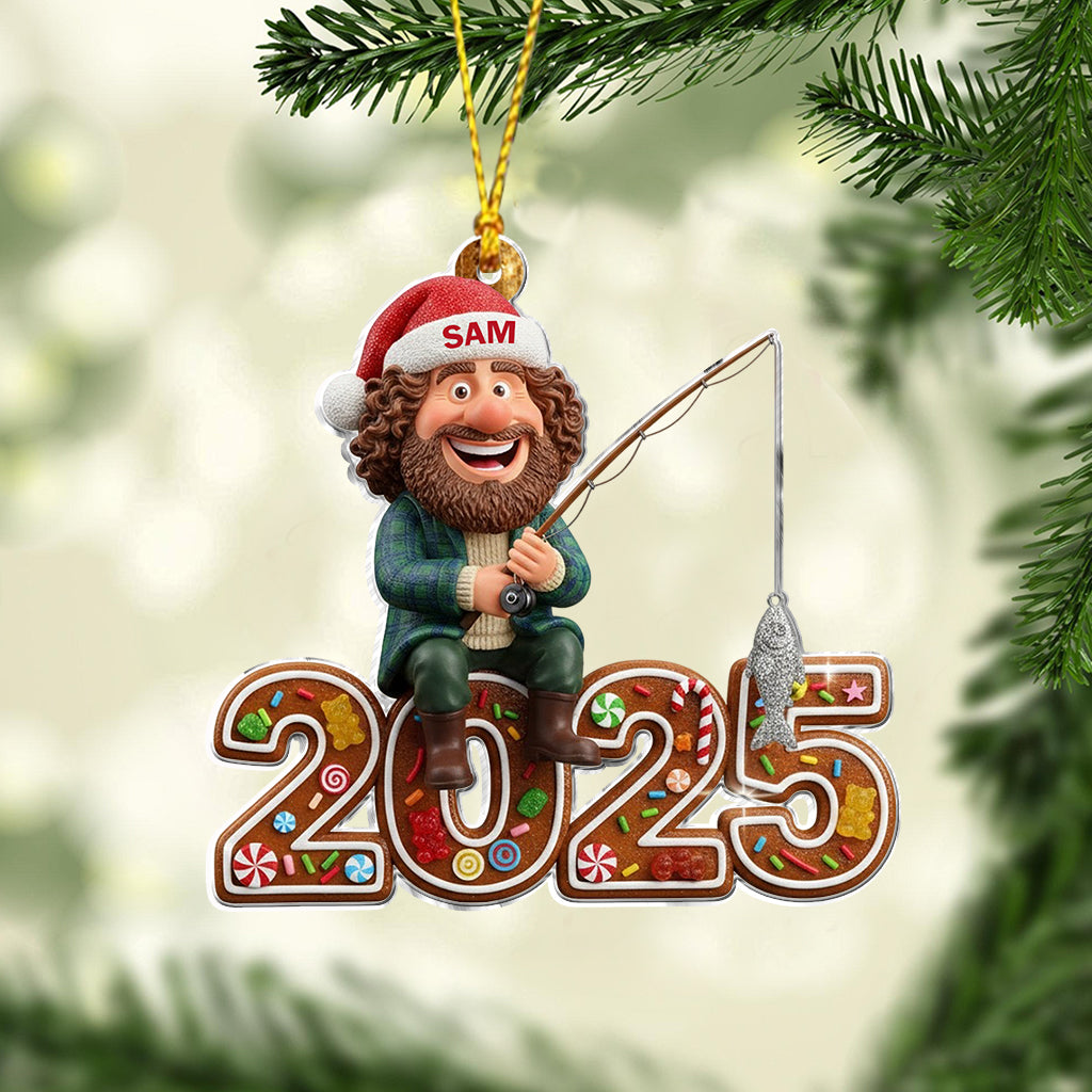 Geschenk für Angler-Maskottchen – Personalisierter Angelschmuck